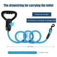 thumbnail image 2 of 6 FT Long Strong Dog Leash with Comfortable Padded Handle and Highly Reflective Threads for Small Medium and Large Dogs - Blue, 2 of 6