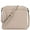 Nude, variant on FashionPuzzle Chevron Quilted Medium Crossbody Bag with Tassel Accent (Travertine)