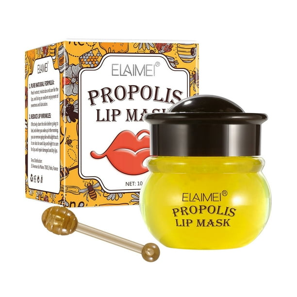 Bálsamo labial hidratante de melocotón y miel que repara la exfoliación labial y atenúa las líneas de expresión.