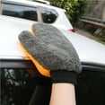 thumbnail image 2 of Riwesomey Car Wash Auto Wash Tools Accesorios de limpieza profesional Grueso Coral Fleece Guante de limpieza Herramienta de detalles Vehículos, repuestos y accesorios Mis, 2 of 6