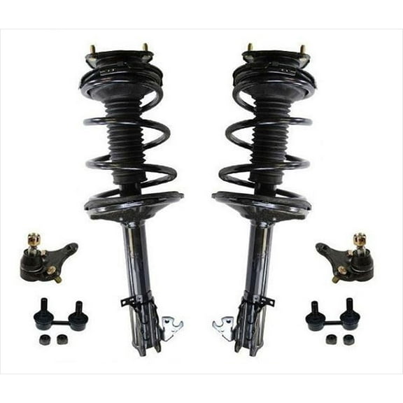 Suspension & Chassis 6pc Kit for Toyota Rav4 4 Weel Drive 4 Doors 16" Rims 96-00