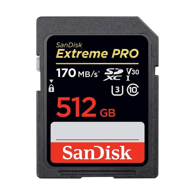 Tarjeta de memoria SanDisk Extreme PRO 512 GB SDXC UHS-I