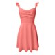 thumbnail image 4 of Vestido sin espalda de gasa lisa para mujer - Tirantes finos, ropa de oficina/casual - Tallas S-XL, 4 of 5