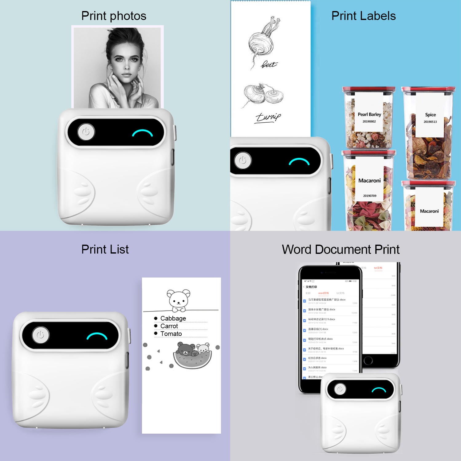 smartphone sticker printer