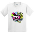 thumbnail image 3 of Inktastic The 80s Cassette Tapes Youth T-Shirt, 3 of 5