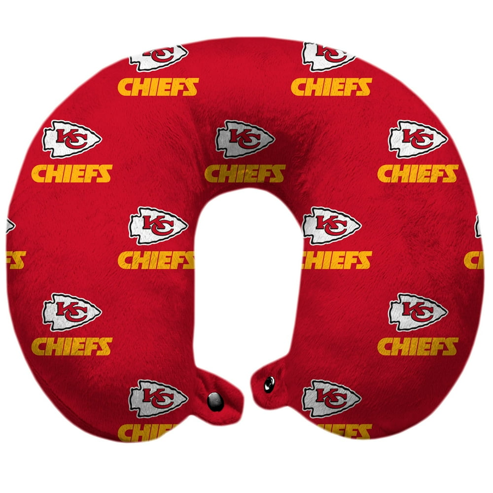 Kansas City Chiefs PolyesterFill Travel Pillow