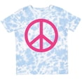 thumbnail image 3 of Inktastic Pink Peace Sign Girls Toddler T-Shirt, 3 of 5