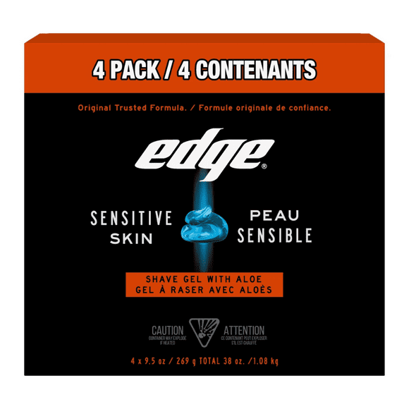 Edge Shave Gel 4-Pack
