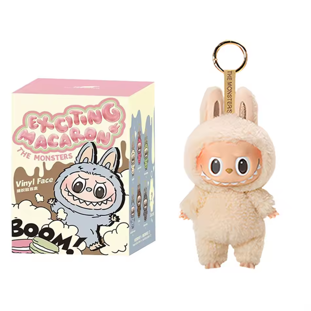 Caja ciega para Labubu V3, superventas, serie de personajes de Anime, muñeco colgante de PVC, modelo de juguete, llavero de monstruo bonito, juguete, regalo de cumpleaños