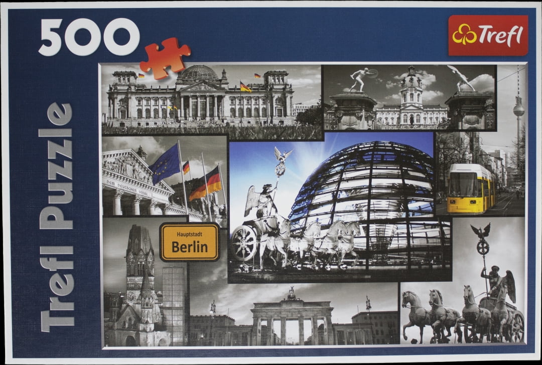 Trefl Jigsaw Puzzle Berlin Collage (500 Pieces)