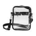 thumbnail image 2 of Clear Bags Stadium Approved, Lightweight Multi Purpose Zipper Closure Clear Purse  For Sports Events For Men Women, 2 of 8