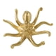 thumbnail image 2 of Pomo y manija para gabinete, pomo para puerta de armario, tirador de latón, tirador decorativo Pulpo 48x38cm, 2 of 9