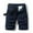 Dark Blue-1, variant on Srogem Men's Cargo Shorts Relaxed Fit Work Shorts Outdoor Lightweight Casual Shorts Multi-Pocket Outdoor Shorts
