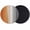 Orange, variant on Sage Green Gray Ombre Coasters Set of 4, Vintage Country Wooden Absorbent Coasters for Drinks, Coaster for Bar Office Dining Coffee Table Accessories Decor, Non Slip Round Desk Coaster