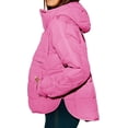thumbnail image 4 of Women's Quilted Pullover Puffer Jacket Oversized Long Sleeve Hooded Coats Lightweight Winter Warm Pullover Outwear, 4 of 4