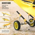 thumbnail image 4 of Bonnlo Heavy Duty Universal Kayak Trailer Adjustable Width 6.3"-18.7" Canoe Cart, 4 of 8