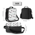 thumbnail image 2 of Lsque Dachshund Dog Puppy Lunch Bag Lunch Box for Women Men Reusable Insulated Lunch Tote Bag,Leakproof Thermal Cooler Sack Food Handbags Case High Capacity, 2 of 9