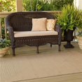 thumbnail image 1 of Homespice Decor 322678 20 x 30 in. Biscuit Ultra Durable Rectangular Braided Rug - Brown, 1 of 1