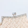 thumbnail image 2 of Guardurnaity Bolso elegante para mujeres adultas, adecuado para muchas ocasiones, bolsos de mano para mujeres, bolso de mano desnudo Bolsas de mensajero y de hombro champán, 2 of 6