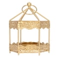 thumbnail image 2 of Vintage Candle Lantern, Rustproof Coating Metal Candle Lantern Vintage Style  For Hotel, 2 of 8