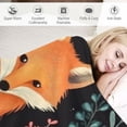thumbnail image 3 of EastSmooth Fox Blanket Gifts for Women, Fox Lovers Gifts, Just A Girl Who Loves Foxes Blankets, Cute Foxes Theme Christmas Birthday Gifts for Girls Kids, Soft Throw Comfy Fox Sheet, 3 of 6