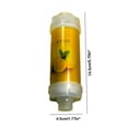 thumbnail image 6 of HIBIBUD 2026 New Universal Shower Filter-Water Descaling&Purification for Bathing-Vitamin C&Scented Filtration for Soft Skin and Hair-Compatible with All Shower Heads-5.51 In,Yellow/Blue/Pink, 6 of 7