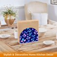 thumbnail image 5 of Table Napkin Holder, One Sizex1 Kitchen Napkin Holder Acrylic Napkin Holder Restaurant Napkin Holder Pretty Purple Leaves, 5 of 9