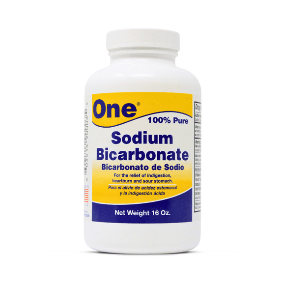 Arymar Pure Sodium Bicarbonate 16oz - Natural Antacid Powder for Digestive Comfort, Baking, and Cleaning