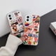 thumbnail image 3 of Carcasa Compatible Para iPhone 14 13 12 11 Pro Max X XR Xs 7 8 SE 2020 Ins Moda Divertida Ilustración Marvel Decoloración Láser Pareja Funda Para Teléfono Anticaída Protección Trasera, 3 of 3