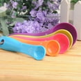 thumbnail image 5 of Juego de Cucharas Medidoras YONGSHENG de Plástico 5 Piezas con Escala, 5 of 5
