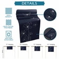 thumbnail image 6 of Navy Blue Table Runner 72 Inches, Spring Flora Bed Runner Dresser Scarves Tabletop for Indoor Outdoor Parties/Ceremony/Banquet, 18" x 72", 6 of 8