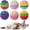 1.7 Inches, variant on Retro Shaw Cat Toys Balls, Yarn Cat Ball with Bell Inside, Kitten Toys for Indoor Cats Kitty, Interactive Cat Nip Chew Toys for All Pet Breed 6 Pack