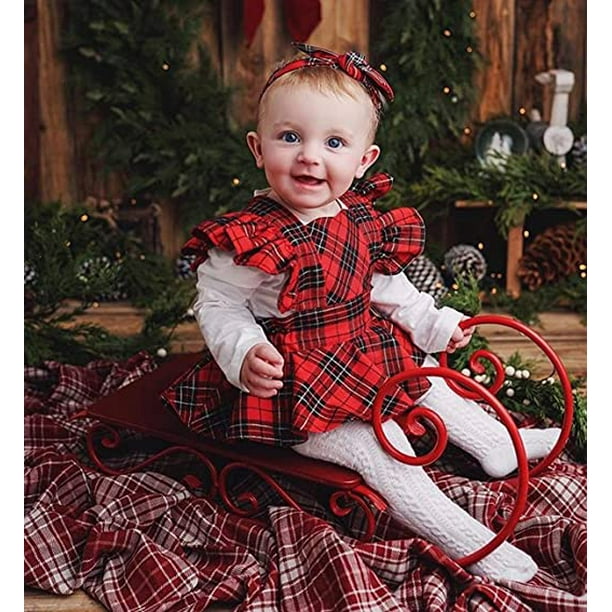 Vestido de navidad para bebe hotsell