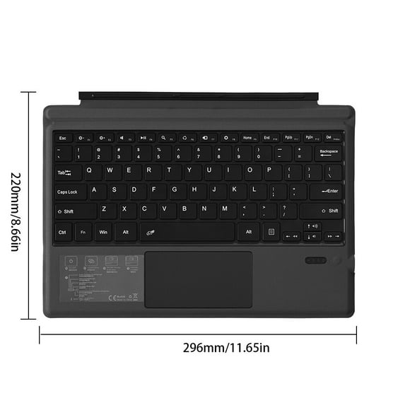 Replacement for Microsoft Surface Pro3/4/5 Bluetooth Wireless magnetic keyboard For Magnetic Ergonomic Keyboard Tablet Wireless Keyboard