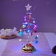 thumbnail image 1 of Lámpara de Mesa Led con Forma de Árbol de Navidad | Lámpara Colgante de Acrílico de Cristal | Luces de Cobre Suaves y Agradables a La Vista | Luz de Noche a Pilas | Base de Hierro Estable | Decoració, 1 of 2