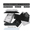 thumbnail image 3 of Cartuchos De Repuesto Bloosom  Carbón Activado Para Filtro De Pecera 8 piezas Gris, 3 of 5