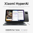 thumbnail image 3 of XIAOMI Pad 7 Pro Ai WiFi Version Global No Calls or Text 11.2 inches 3.2K 144Hz 8850mAh Bluetooth 5.4 Four Speakers 50 Mp Cam Model 24091RPADG Gray, 256GB + 8GB, 3 of 6