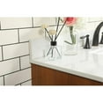 thumbnail image 4 of Elegant Decor Eugene 42" MDF Single Bathroom Vanity with Backsplash in Teak, 4 of 8
