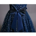 thumbnail image 7 of SUEE Flower Girls Princess Dress Bowknot Bridesmaid Wedding Long Tulle Ball Gown, 4-13 Year, 7 of 7