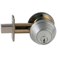 thumbnail image 2 of Schlage B663P 626 S123 Grade 1 Classroom Deadbolt 2-3/4 Backset Conventional 6-Pin Cylinder Keyed 5 S123 Keyway Satin Chrome Finish, 2 of 2