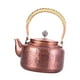 thumbnail image 4 of Tetera de cobre, tetera de agua caliente, tetera de latón martillado, tetera de kungfú de 1200ml para restaurante, sala de estar, Picnic, casa de té, 4 of 9