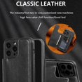 thumbnail image 4 of Luxury Leather Flip Wallet Case For Iphone 15 Series,iPhone 16, 4 of 6