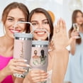 thumbnail image 6 of 30 Oz Bridesmaid Tumbler with Handle and Straw, Stainless Steel Bridesmaid Cups for Wedding Champagne Flute Bachelorette Party Gifts for Bridesmaids, 6 of 6