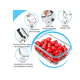 thumbnail image 4 of Set 15 Contenedores Tóper Vidrio Herméticos Alimento Contapa Xtellar transparente, 4 of 4