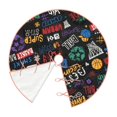 thumbnail image 3 of Salouo Basketball Christmas Tree Skirt 36" Farmhouse Christmas Decorations Snowman Xmas Tree Skirt Tree Mat for Holiday Party Decor, 3 of 8