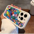 thumbnail image 3 of Creative Cartoon Phone Case For iPhone 15 14 13 11 12 Pro Max 7 8 Plus X XS Max XR Shockproof Liquid Silicone, 3 of 6
