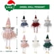 thumbnail image 2 of Piezas Adorno de Ángel de Muñeca de Navidad Muñeco de Ángel de Alce Decoración de Navidad Adorno Colgante de Ángel de Navidad Adorno de Decoraciones para Fiestas en el Hogar de Árbol de Navidad para, 2 of 7