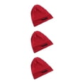 thumbnail image 4 of Sombreros Qarigey Gorro de invierno Turbantes Unisex Cancer Forrado vino rojo, 4 of 6