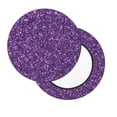 thumbnail image 2 of Disketp Purple Glitter Funda Redonda para Taburete, Funda de Cojín para Silla de Bar Suave y Elástica-12 inch, 2 of 7