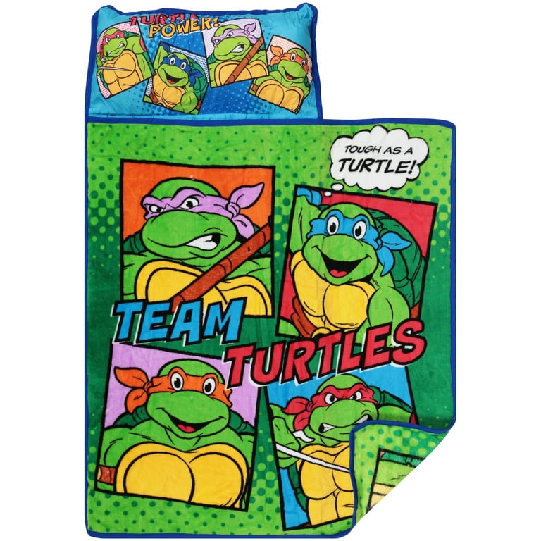 Teenage Mutant Ninja Turtles Toddler Nap Mat. Team Turtles theme